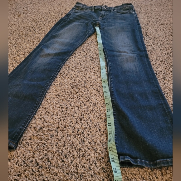 Express Barely Boot Mid Rise Jeans - Picture 4 of 6